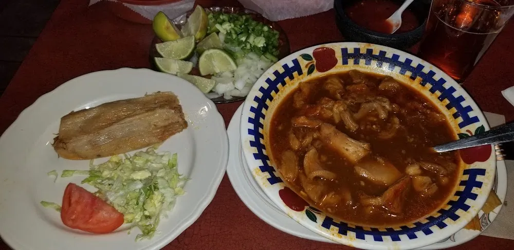 Tamale Cold in Center